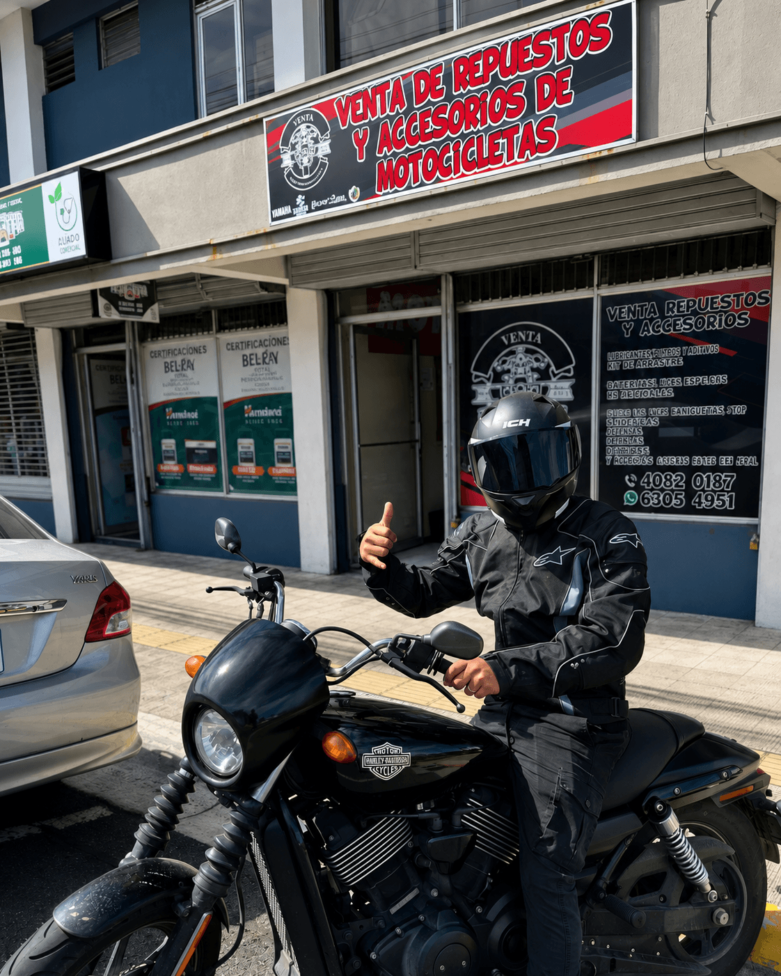 Venta de repuestos para motocicletas en JYA JPM